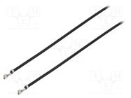 Cable; Pico-SPOX female; Len: 300mm; 24AWG; Contacts ph: 1.5mm MOLEX