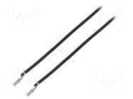 Cable; CLIK-Mate female; Len: 300mm; 28AWG; Contacts ph: 1.25mm MOLEX