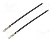 Ribbon cable with connectors; Contacts ph: 2.54mm; Len: 0.3m MOLEX