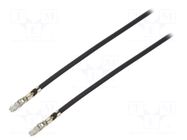 Cable with connectors; KK 254 female,both sides; Len: 0.3m MOLEX