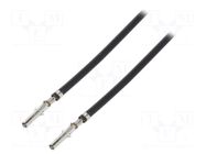 Cable with connectors; Standard .062" female,both sides; 22AWG MOLEX