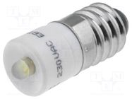 LED lamp; white; E10; 230V; No.of diodes: 1 CML INNOVATIVE TECHNOLOGIES