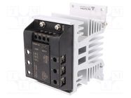 Relay: solid state; 50A; Uswitch: 48÷480VAC; 3-phase; on panel AUTONICS