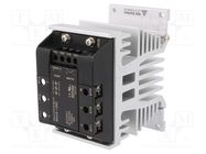 Relay: solid state; 50A; Uswitch: 24÷240VAC; 3-phase; on panel AUTONICS