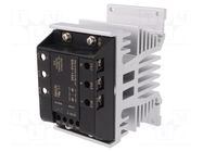 Relay: solid state; 50A; Uswitch: 48÷480VAC; 3-phase; on panel AUTONICS