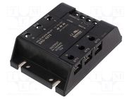 Relay: solid state; 75A; Uswitch: 24÷240VAC; 3-phase; Series: SR3 AUTONICS