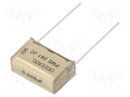 Capacitor: paper; 68nF; 500VAC; 20.3mm; ±10%; THT; PME261; 1000VDC KEMET