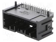 Connector: automotive; Mini50; male; socket; on PCBs; PIN: 34; black MOLEX
