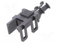 Cable hood and fastener; male,female; PIN: 4; 2x2; Mini-Fit Jr. MOLEX