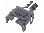 Cable hood and fastener; female; PIN: 8; 2x4; Mega-Fit; UL94V-0 MOLEX