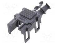Cable hood and fastener; female; PIN: 4; 2x2; Mega-Fit; UL94V-0 MOLEX