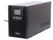 Power supply: UPS; 1.8kW; 2kVA; Uin: 173÷265V; 144x411.5x215mm IPS