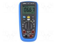 Digital multimeter; LCD; (6000); VDC: 60mV,600mV,6V,60V,600V,1kV METRIX