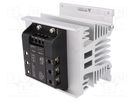 Relay: solid state; 75A; Uswitch: 48÷480VAC; 3-phase; on panel AUTONICS