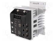 Relay: solid state; 50A; Uswitch: 24÷240VAC; 3-phase; on panel AUTONICS