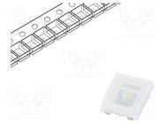 LED; SMD; 2835,PLCC2; green; 30÷50lm; 2.8x3.5x0.8mm; 120°; 150mA REFOND