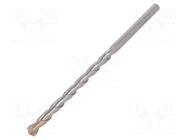 Drill bit; for concrete; Ø: 10mm; L: 200mm; metal; cemented carbide METABO