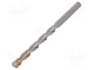 Drill bit; for concrete; Ø: 8mm; L: 120mm; metal; cemented carbide METABO