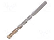 Drill bit; for concrete; Ø: 8mm; L: 120mm; metal; cemented carbide METABO