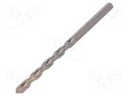 Drill bit; for concrete; Ø: 6mm; L: 100mm; metal; cemented carbide METABO