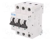 Circuit breaker; 230/400VAC; Inom: 25A; Poles: 3; Charact: K; 15kA EATON ELECTRIC