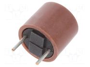 Fuse: fuse; 630mA; 250VAC; time-lag; TR5; THT; 887.100; copper; box ESKA