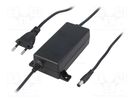 Power supply: switched-mode; 12VDC; 2A; Out: 5,5/2,1; 24W; 0÷40°C CELLEVIA POWER
