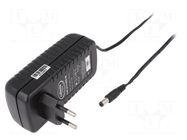 Power supply: switching; mains,plug-in; 12VDC; 3A; 36W; 87%; black CELLEVIA POWER