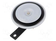 Signaller: sound; 24VDC; screw type; 335Hz; automotive; Øout: 95mm ELTA