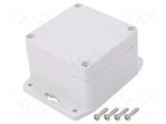 Enclosure: multipurpose; X: 80mm; Y: 82mm; Z: 55mm; with fixing lugs GAINTA