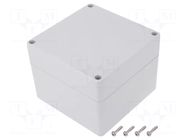 Enclosure: multipurpose; X: 120mm; Y: 120mm; Z: 90mm; polycarbonate GAINTA