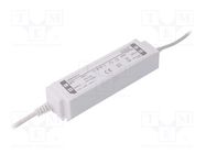 Power supply: switching; LED; 60W; 24VDC; 2.5A; 220÷240VAC; IP67 ESPE