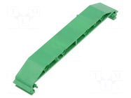 DIN rail mounting bracket; M107; 107x16.5mm ITALTRONIC