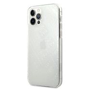 Guess GUHCP12L3D4GTR iPhone 12 Pro Max 6.7&quot; transparent hardcase 4G 3D Pattern Collection, Guess