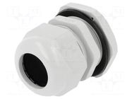 Cable gland; M32; 1.5; IP68; polyamide; grey PAWBOL