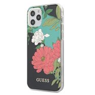 Guess GUHCP12MIMLFL01 iPhone 12/12 Pro 6.1&quot; black/black N°1 Flower Collection, Guess