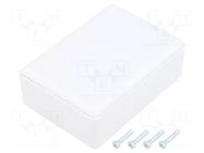 Enclosure: multipurpose; X: 48mm; Y: 68mm; Z: 25mm; ABS; grey MASZCZYK