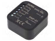 Wireless transmitter; flush mount; 230VAC; IP20; EXTA LIFE; 350m ZAMEL