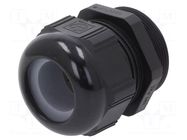 Cable gland; PG42; IP68; polyamide; black; SKINTOP®; SKINTOP® STR LAPP