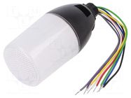 Signalling column; LED; 24VDC; 24VAC; IP65; IF; 65mm EMAS