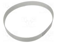 Timing belt; T5; W: 25mm; H: 2.2mm; Lw: 650mm; Tooth height: 1.2mm OPTIBELT