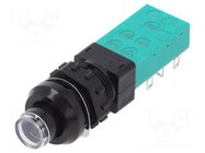 Switch: push-button; Pos: 2; DPDT; 6A/250VAC; ON-ON; Illumin: none C&K