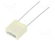 Capacitor: polyester; 2.2nF; 200VAC; 400VDC; 5mm; ±5%; R82; THT; tape KEMET