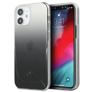 Mercedes Transparent Line Case for iPhone 12 mini - Black, Mercedes