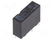 Relay: electromagnetic; SPST-NO; Ucoil: 24VDC; 5A; 5A/250VAC; PCB FUJITSU