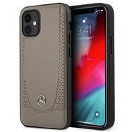 Mercedes Urban Line Case for iPhone 12 mini - Brown, Mercedes