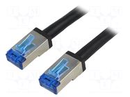 Patch cord; S/FTP; Cat: 6a; RJ45 plug,both sides; stranded; Cu; 30m LOGILINK