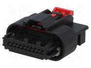 Connector: automotive; plug; female; Mini50 Sealed; PIN: 10; black MOLEX