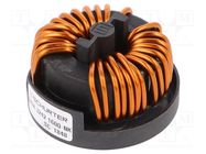 Inductor: wire with current compensation; THT; 6.9mH; 5.6mΩ; DKIH SCHURTER