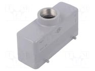 Enclosure for connectors: HDC; size 104.27; for cable; straight ILME